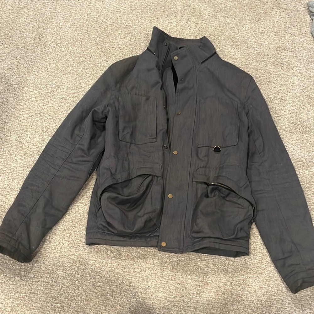 ARMANI EXCHANGE MENS GREY JACKET SMALL